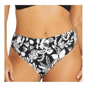 Artesands Cantata Forte Black Monet Curve Fit Mid Rise Swim Bottom Bikini Sz 20